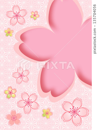 Japanese pattern background Japanese pattern background 135784056