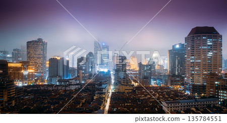 skyscrapers, city, building 135784551