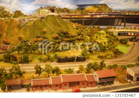 Hamasen Taiwan Railway Museum Steam Locomotive Diorama Hamasen Taiwan Railway Museum Steam Locomotive Diorama 135785467