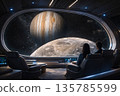 Ganymede and Jupiter: The Future of Space Tourism 135785599