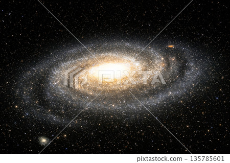 Our galaxy seen from the outside 135785601