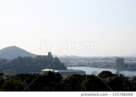 愛知縣犬山市_從成田山名古屋別院5號眺望_2024年3月 愛知縣犬山市_從成田山名古屋別院5號眺望_2024年3月 135786068