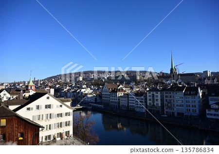 View from Lindenhof hill View from Lindenhof hill 135786834