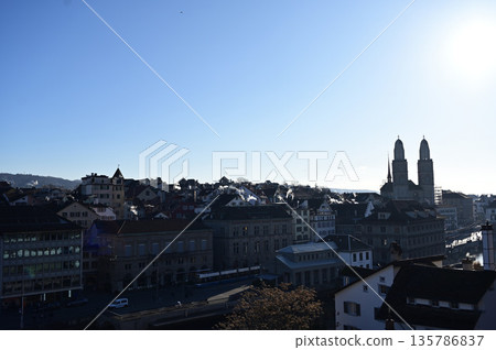 View from Lindenhof hill View from Lindenhof hill 135786837