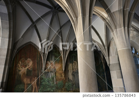 Fraumünster Church murals Fraumünster Church murals 135786843