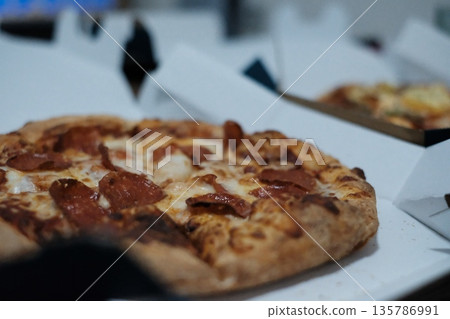 Delivery pizza Delivery pizza 135786991