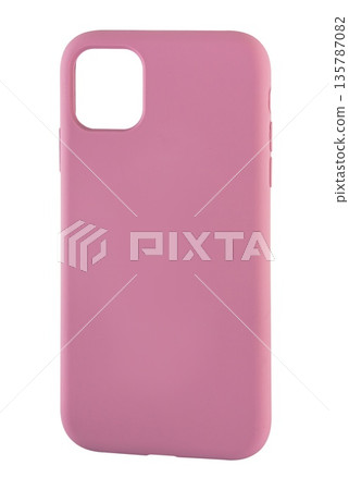 Silicone phone case, white background in insulation Silicone phone case, white background in insulation 135787082