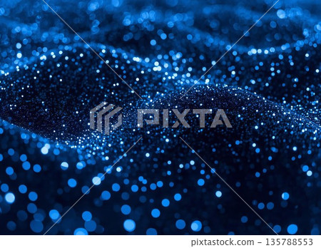 Abstract design background depicting the accumulation of large amounts of data and a sense of scale 135788553