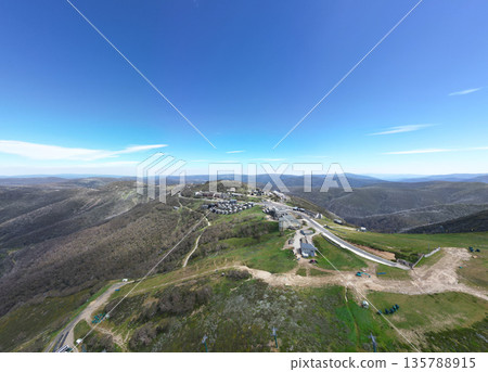 Mt Hotham Village in Australia Mt Hotham Village in Australia 135788915