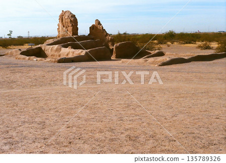 Ancient Casa Grande Ruins National Monument Ancient Casa Grande Ruins National Monument 135789326