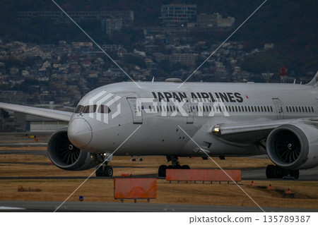 [Toyonaka, Osaka] Planes taking off and landing at Itami Airport. They're so cool, and I get excited every time I see them. 135789387