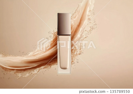 Makeup cosmetics isolation concealer liquid foundation cream natural color Makeup cosmetics isolation concealer liquid foundation cream natural color 135789550