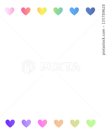 Heart Frame - Vertical and Vertical 135789628