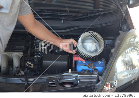 Replacing Car Blower Motor for Air Conditioning System 135789965