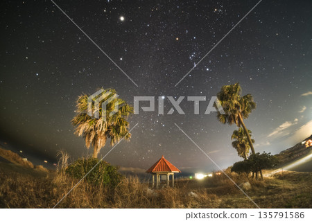 Starry sky at Izumiura, Isumi City 135791586