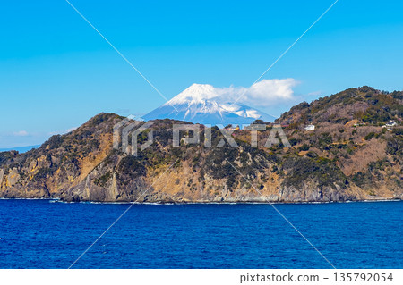 靜岡縣西水町 / 小金崎岬 / 富士山 靜岡縣西水町 / 小金崎岬 / 富士山 135792054