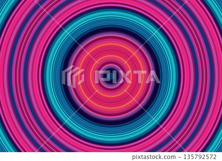 Bright background of multi-colored circles 135792572