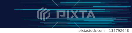 Abstract blue lines on dark background for digital design 135792648