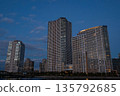 2020年黃昏時的豐洲塔公寓 135792685