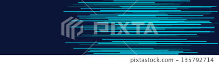 Abstract blue lines on dark background for digital design Abstract blue lines on dark background for digital design 135792714
