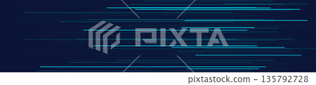 Futuristic blue technology background with geometric lines Futuristic blue technology background with geometric lines 135792728