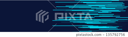 Abstract digital lines on dark background for tech design Abstract digital lines on dark background for tech design 135792756