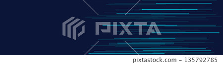 Abstract tech line pattern on dark background 135792785
