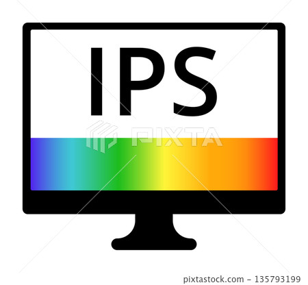 Ips display technology: enhanced color accuracy and wide viewing angles 135793199