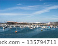 A large body of water with many boats floating on it 135794711
