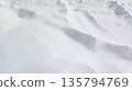 Beautiful texture background of winter snow 135794769