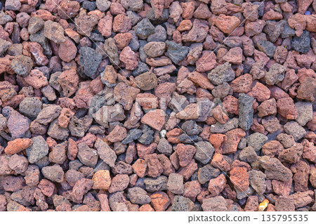 Volcanic Lava Rocks Volcanic Lava Rocks 135795535