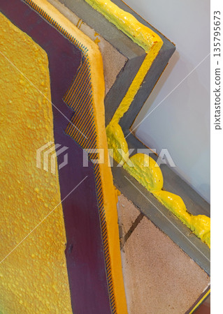 Layers House Wall Insulation 135795673