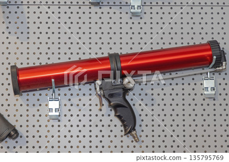 Pneumatic Sealant Applicator Gun Pneumatic Sealant Applicator Gun 135795769