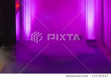 Smoke Machine Purple Stage 135795817