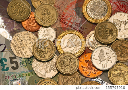 Old British Pounds 135795918