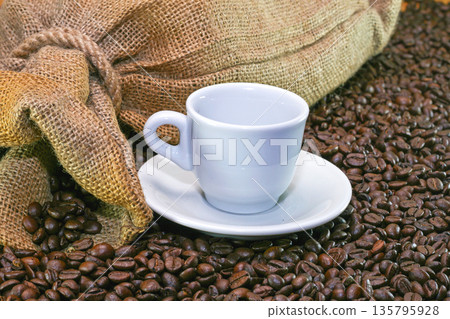 Ceramic Espresso Coffee Cup 135795928