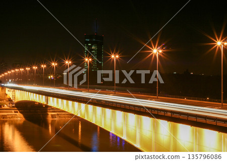 Bridge Long Exposure Bridge Long Exposure 135796086