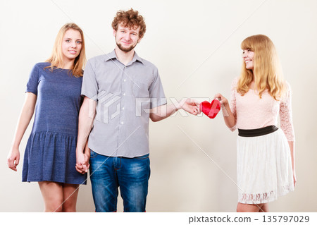 Happy triangle relationship 135797029