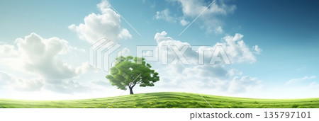 Green landscapes with sustainable energy production Green landscapes with sustainable energy production 135797101