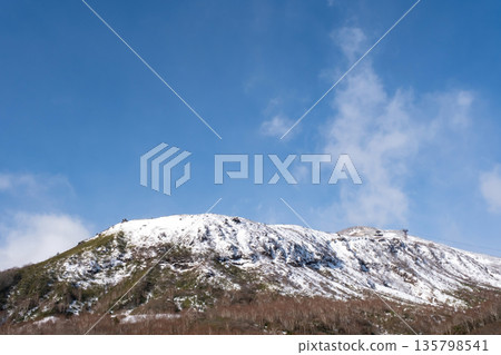 Winter scenery of Mount Nasu Winter scenery of Mount Nasu 135798541