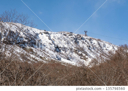 Winter scenery of Mount Nasu 135798560