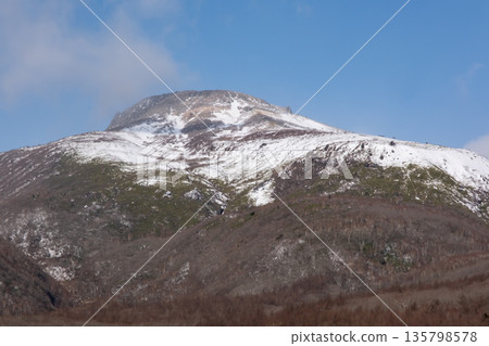 Winter scenery of Mt. Chausu Winter scenery of Mt. Chausu 135798578