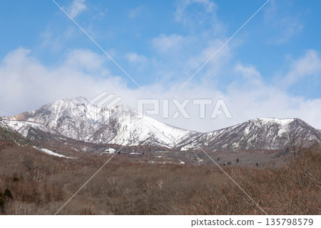 Winter scenery of the Nasu Mountains Winter scenery of the Nasu Mountains 135798579