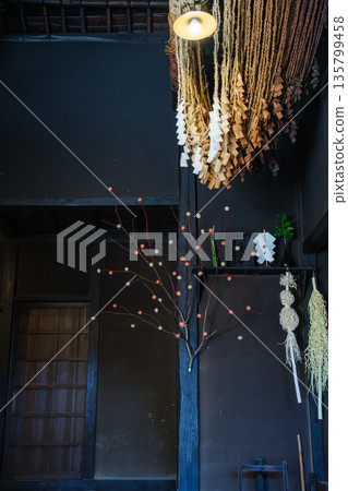Decoration of an old house 135799458