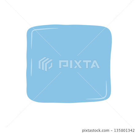 Hand drawn fluid square sticker patch with a playful squiggle frame. Fluid blob shape and soft rectangle box, ideal as doodle background or creative quote patch for modern label or quote. Hand drawn fluid square sticker patch with a playful squiggle frame. Fluid blob shape and soft rectangle box, ideal as doodle background or creative quote patch for modern label or quote. 135801342