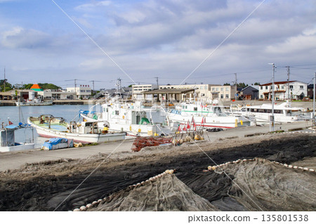 富山縣滑川市滑川漁港/坪川新 135801538