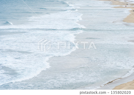 Scenery of Osuka Coast and Tanesashi Coast in Hachinohe City, Aomori Prefecture 135802020