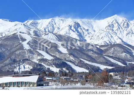 Winter in Hakuba Village: Happo-one Ski Resort and the Northern Alps Winter in Hakuba Village: Happo-one Ski Resort and the Northern Alps 135802121