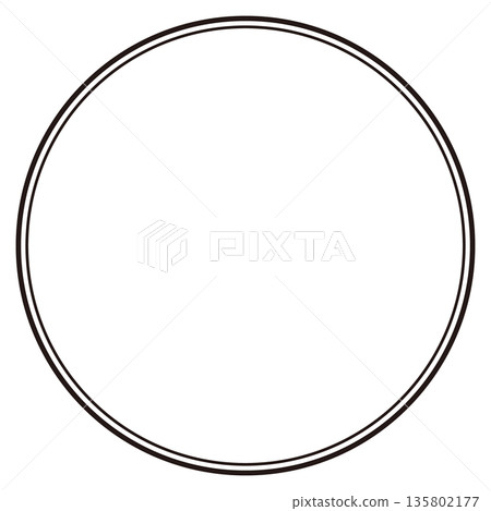 雙圓框,白色內框 雙圓框,白色內框 135802177