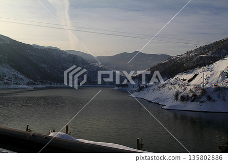 Under The Snow In A Winter Day 135802886